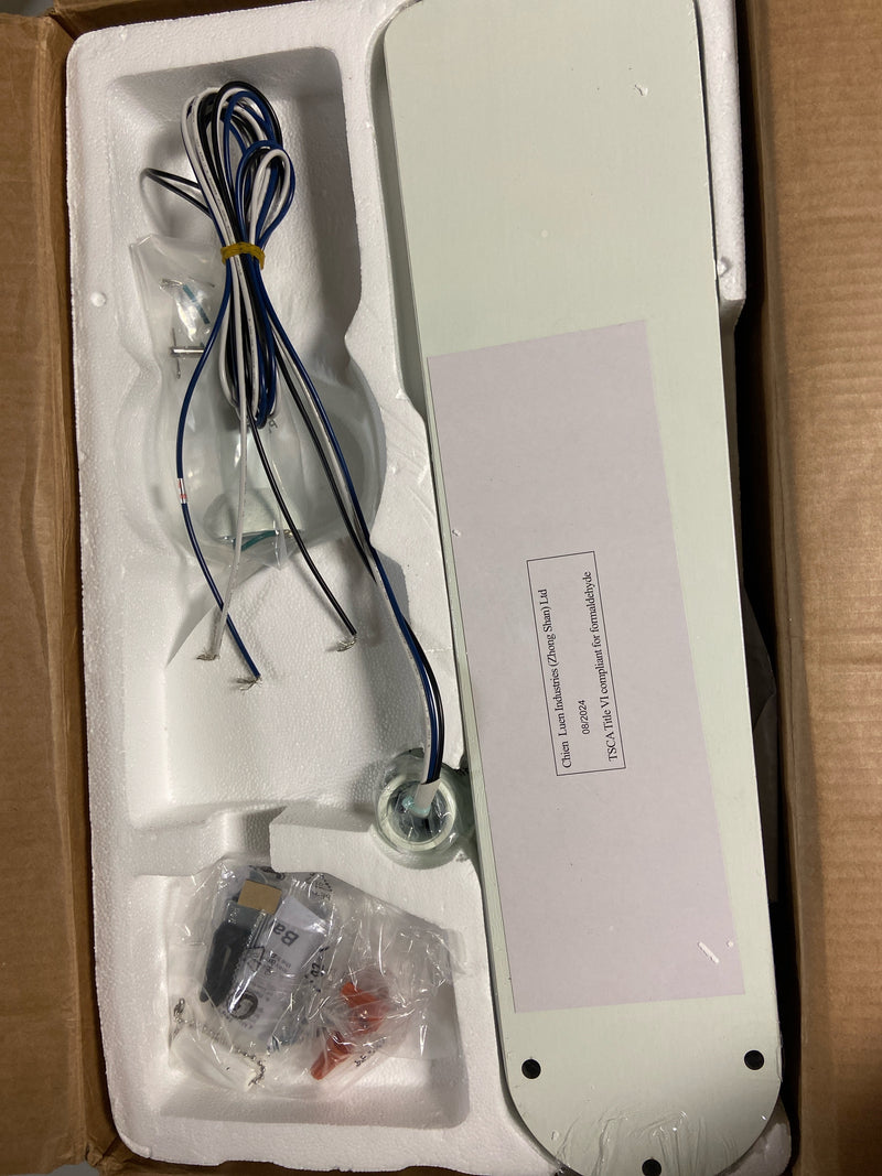 Progress Lighting P2501-30 Air Pro 52" 5 Blade Indoor Ceiling Fan - White