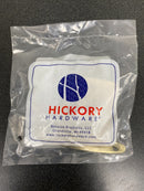 Hickory Hardware P140-3 Partial Inset Traditional Cabinet Door Hinge (Package of 2) - Polished Brass