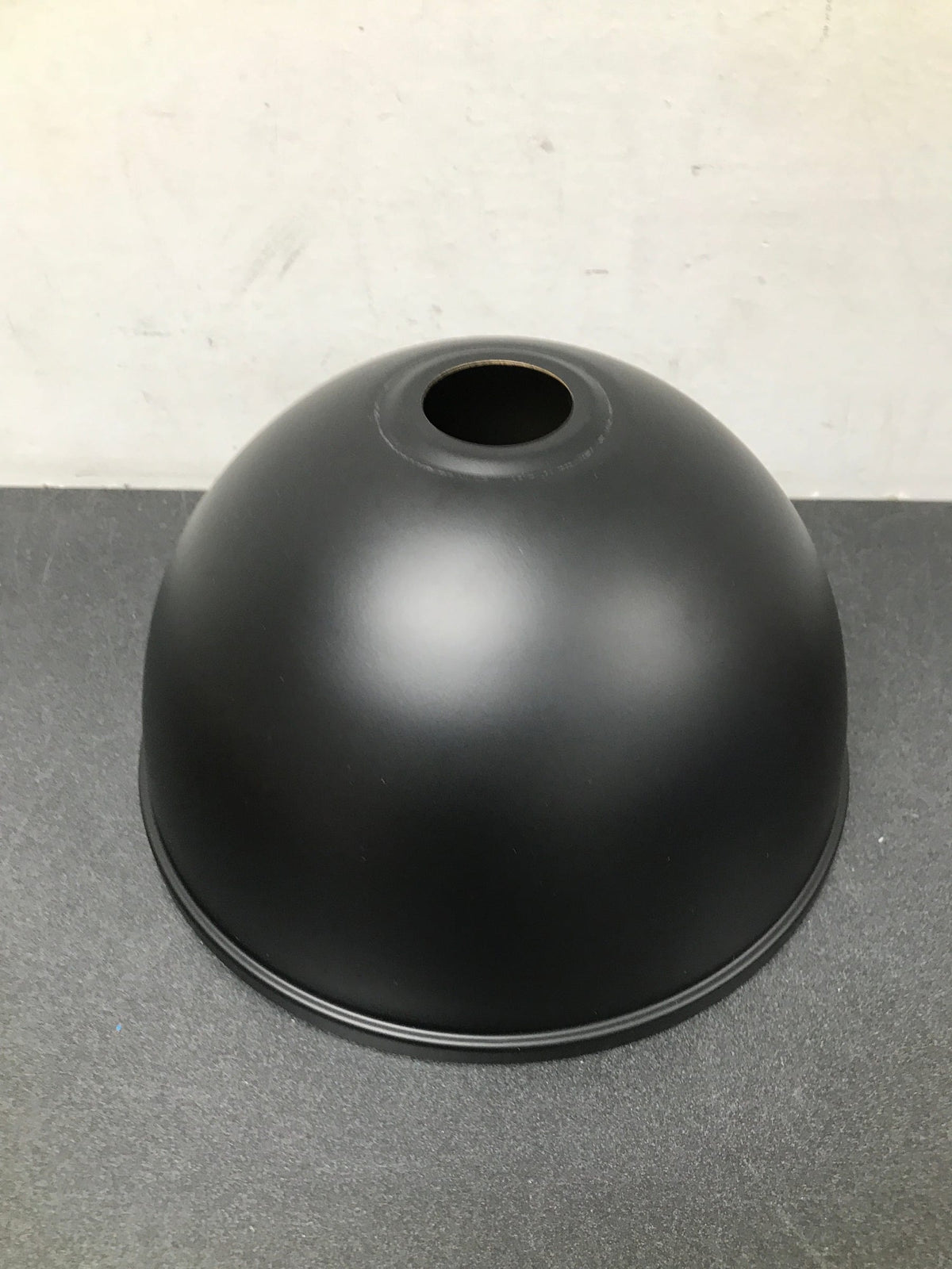 Hampton bay 60953 Talullah 1-Light Matte Black Pendant Lighting with Gold Interior