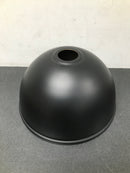 Hampton bay 60953 Talullah 1-Light Matte Black Pendant Lighting with Gold Interior