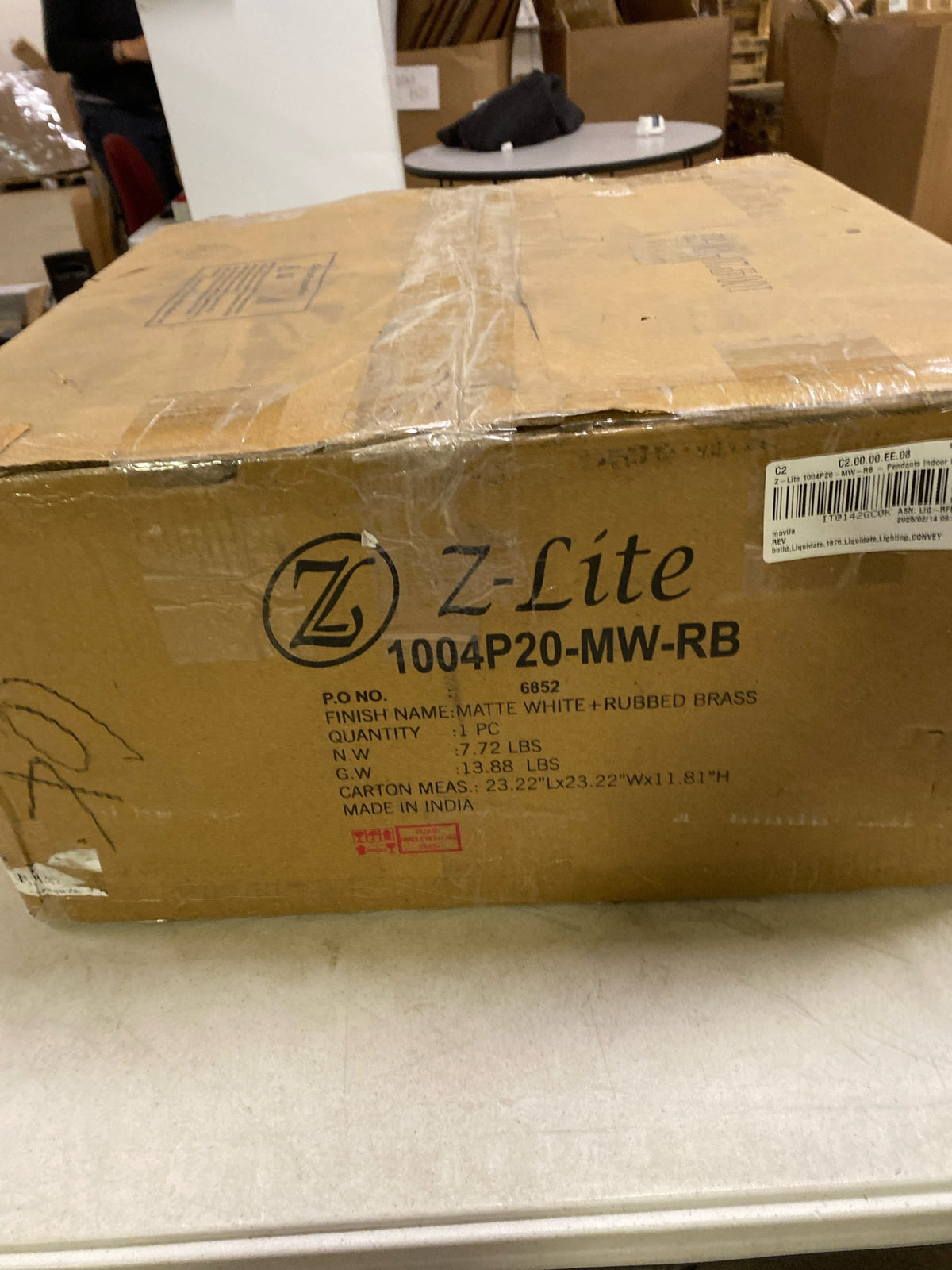 Z-Lite 1004P20-MW-RB - Pendants Indoor Lighting