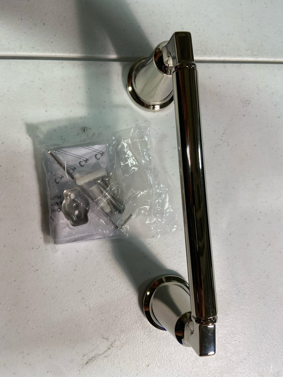 Delta 74808-PN Bowery 8" Towel Bar - Brilliance Polished Nickel