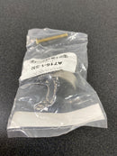 Alno A716-1-SN Moderne 1" Round Flat Mushroom Cabinet Knob Drawer Knob - Solid Brass - Satin Nickel