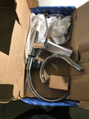 Grohe 32226003 Zedra 1.75 GPM Single Hole Pull Down Kitchen Faucet with SilkMove Technology - Starlight Chrome