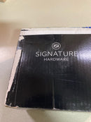 Signature Hardware 446627 3-1/2" Basket Strainer for Sinks up to 7/8" Thick - Stainless Steel
