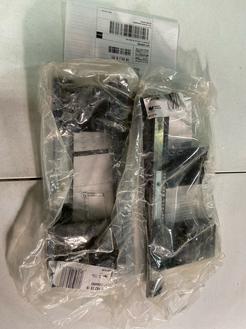 Knape and Vogt KV8071PEZEB16 16 Inch 3/4 Extension Ball Bearing Cabinet Door Pivot Slide with 30 Pound Weight Capacity - Pair - Black