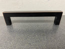 Emtek 86706US19 Warwick 5 Inch Center to Center Handle Cabinet Pull from the Modern Rectangular Collection - Flat Black