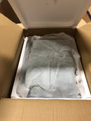 Vigo VG07116 Sottile 18-1/8" Rectangular Glass Vessel Bathroom Sink - Blue MatteShell
