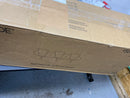 Craftmade 50403-FB Gwyneth 3 Light 24" Wide Bathroom Vanity Light with Seedy Glass Shades - Flat Black