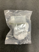 Top Knobs TK560BLK Quilted 1-1/4 Inch Rectangular Cabinet Knob from the Mercer Collection - Flat Black