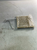 Newport Brass 233-401/04 Decorative Drains 4" Square Shower Drain Grid - Satin Brass (PVD)