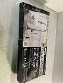 Glacier bay HD67780-1001 Paulina Single-Handle Pull-Down Sprayer Kitchen Faucet with TurboSpray, FastMount and Soap Dispenser in Polished Chrome