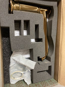 Brizo T67376-PGLHP Invari Deck Mounted Roman Tub Filler - Less Handles and Rough-In - Polished Gold