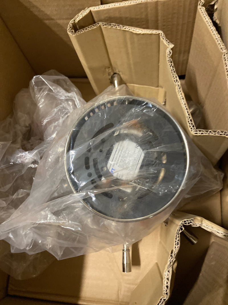 Maxim Cluster 9.6W 8 LED 28.5 Inch Wide Semi Flush Mount with Polished Nickel Finish