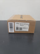 Kwikset 740MILSQT-514S Milan Single Cylinder Keyed Entry Door Lever Set with Square Rose - Iron Black