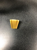 Belwith Keeler B076635-BGB Monarch 1-1/8" Scalloped Square Glam Button Cabinet Knob / Drawer Knob - Brushed Golden Brass