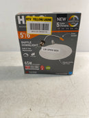 Halo LT56079FS1EWHR LT 5/6 in. LED Retrofit Module with Baffle Trim Selectable 5CCT 750-Lumens