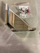 Kohler K-23287-CP Square Shower Foot Ledge - Polished Chrome