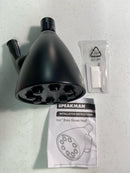 Speakman S-2251-MB Signature Brass 64 Spray 2.5 GPM Shower Head - Matte Black