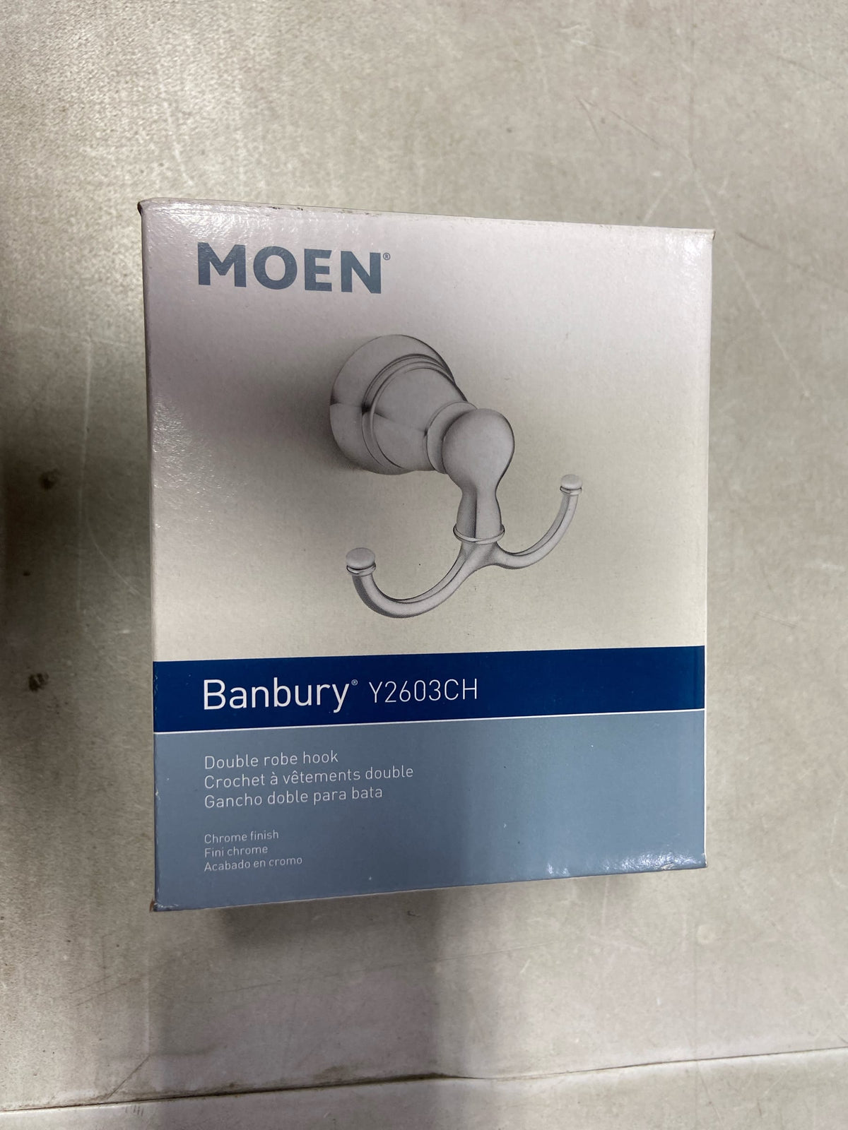 Moen YB0303CH Double Robe Hook, Chrome