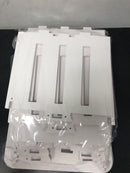 KCOMPT End Table, Cute Nightstands Small Tables for Small Spaces White Coffee Bedside StorageShelf for Office, Living Room, Bedroom (OS-IF9T-RZPT)