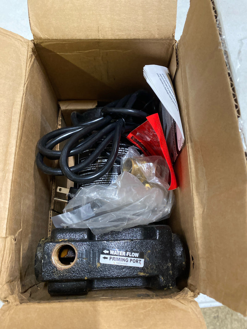 Wayne PC4 1/2 HP Cast Iron, Portable Transfer Utility Pump