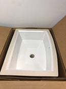 Kohler K-2355-0 White Archer 19-7/8" Undermount Bathroom Sink with Overflow