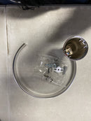 Elkay LKQD35SM Polymer 3-1/2" Disposer Flange with Removable Basket Strainer and Rubber Stopper - Silvermist