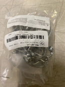 Signature Hardware 466825 Open Shower Curtain Rings - Set of 12 - Chrome