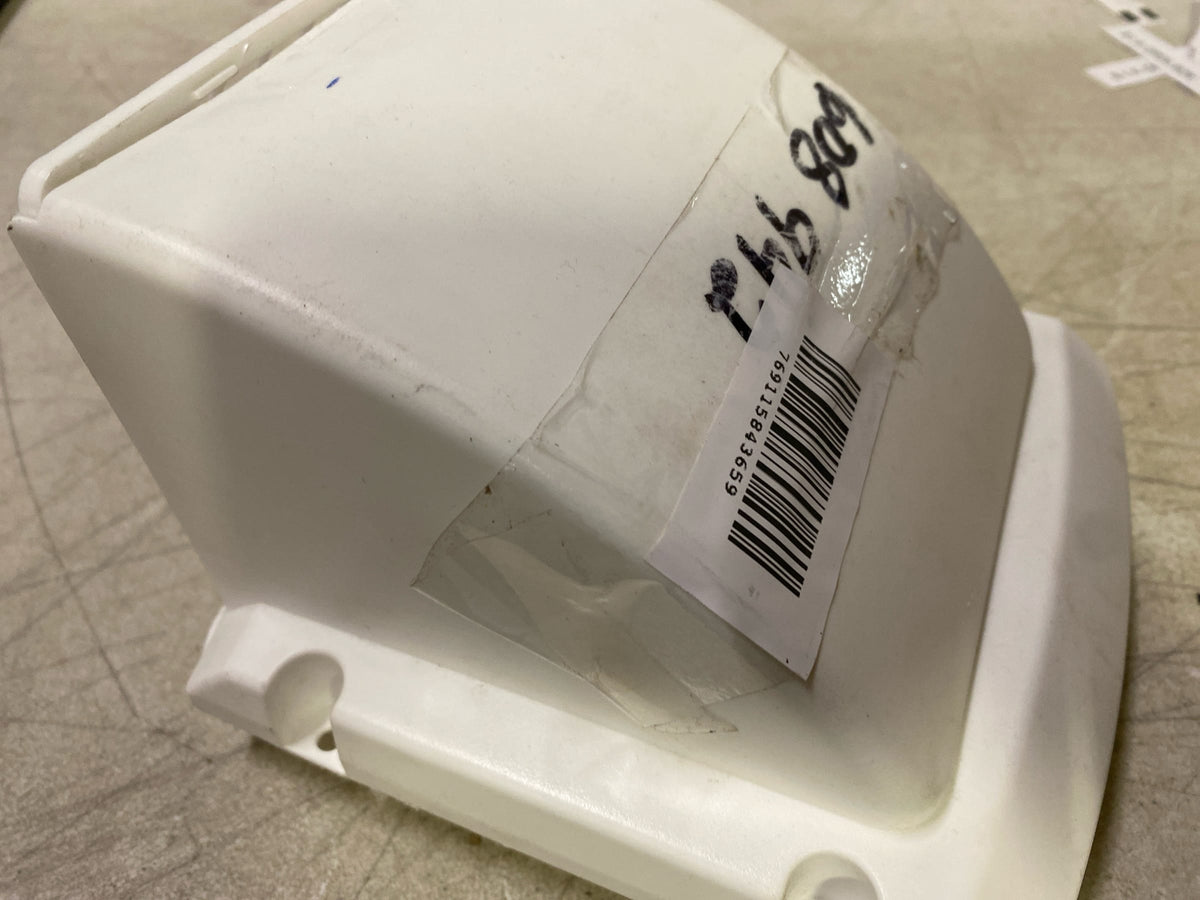 For Dundas for Jafine PMC4WX for ProMax White Exhaust Cap with Pest Screen for 4" Ducts