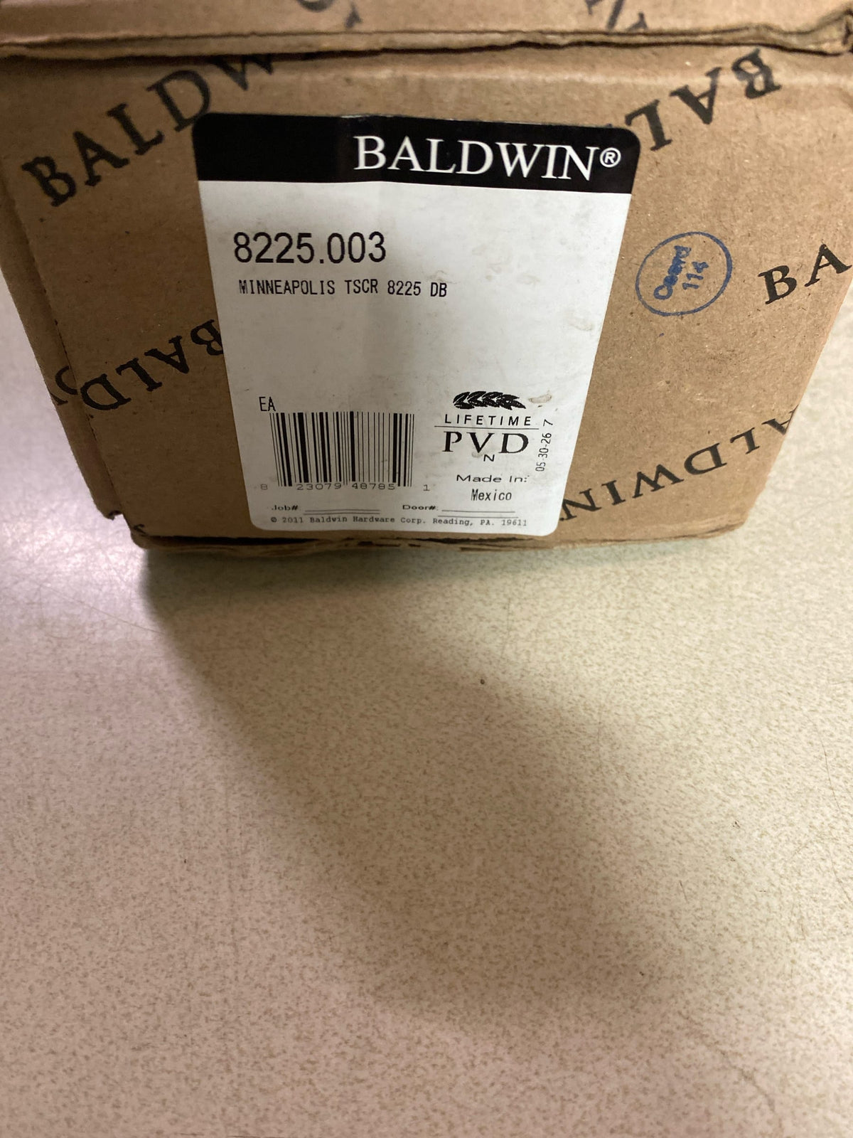 Baldwin 8225003 Touchscreen Minneapolis Standalone Deadbolt - Polished Brass
