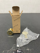 Baldwin 8323003 Gramercy 1-1/4" C Keyway Traditional Mortise Single Cylinder from the Estate Collection - Polished Brass