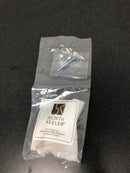 Belwith Keeler B076635-CBZ Monarch 1-1/8" Scalloped Square Glam Button Cabinet Knob / Drawer Knob - Champagne Bronze