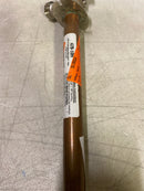 Prier products 478-10 10 in. Half Turn frost Proof wall hydrant, 1/2 in. MIP x 1/2 in. SWT