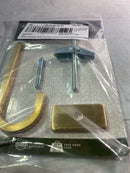 National Hardware N275-533 Extended Ceiling Hook, 5", Brushed Gold