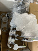 Delta 25849LF Nicoli 1.2 GPM Centerset Bathroom Faucet with Push Pop-Up Drain Assembly - Chrome