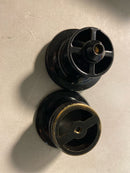 Ws Bath Collections Wsbc 00076 Wsbc Fittings 1-3/8" Conjunto de Drenaje Emergente - Negro