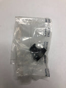 Emtek 86450US19 Freestone 1-1/4 Inch Square Cabinet Knob - Flat Black