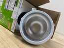Commercial electric SPTM-1402 14-Watt Hardwired White LED Landscape Flood Light Metal Spot Light, 1100 Lumens