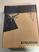 Kingston Brass KB3611BL Vintage Deck Mount Lavatory Faucet with Retail Pop-Up, Polished Chrome
