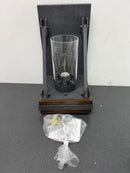 Kichler 43436AUB Colerne Single Light 15" Tall Wall Sconce with Seedy Glass Cylinder Shade - Auburn Stained