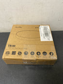 Trim-15W 1 LED Flush Mount-7 Inches Wide by 0.75 inches high-White Finish