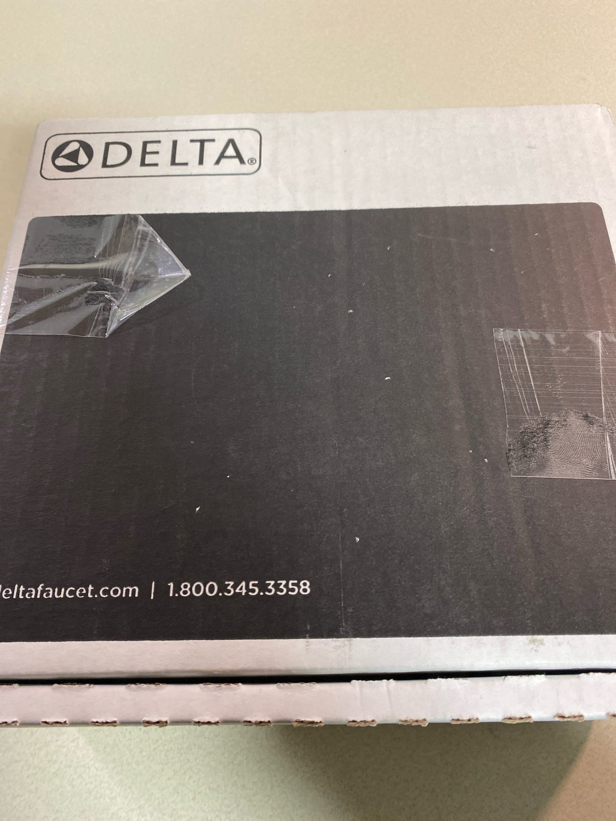 Delta T14059-BL-PP Modern Cylindrical 1-Handle Wall Mount Valve Trim Kit in Matte Black (Valve Not Included)