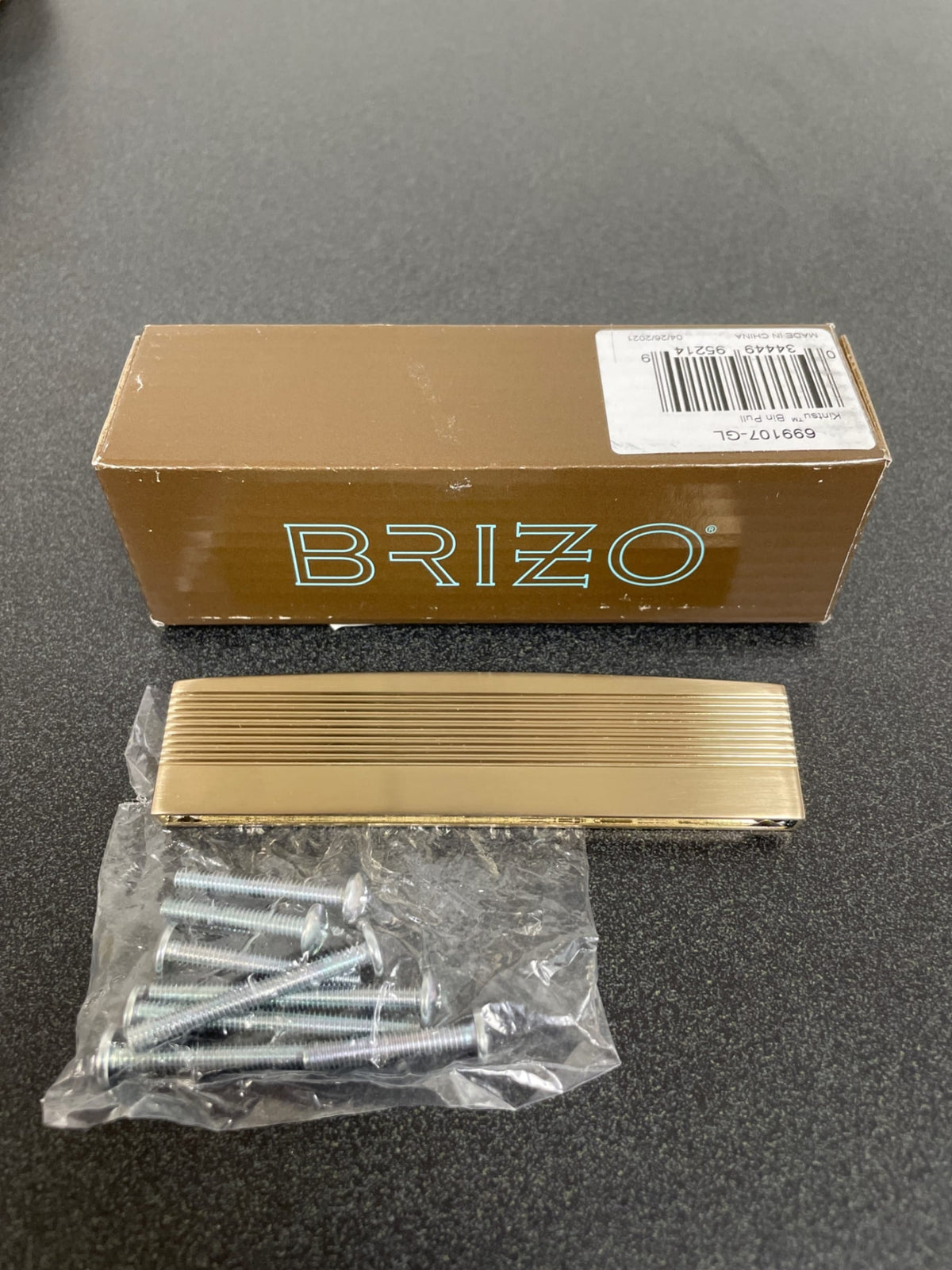 Brizo 699107-GL Kintsu Bin Pull - Luxe Gold