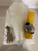 Everly 15.25" 1-Light Cone Pendant with Clear Glass in Natural Brass, for Kitchen Island, Dining Nook, Bedroom, (15.25" x 10.25") 42199NBR