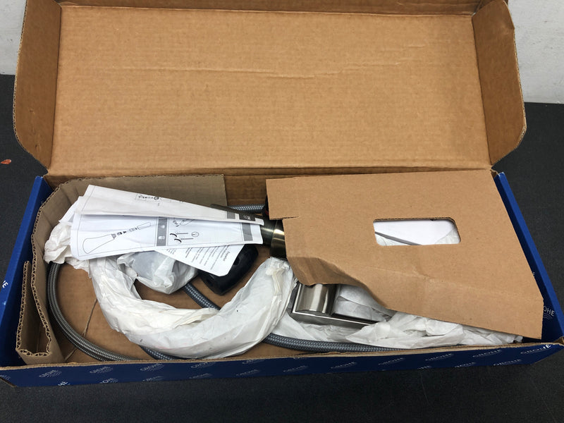 Grohe 32298DC3 Zedra 1.75 GPM Single Hole Pull Down Kitchen Faucet with SilkMove Technology - SuperSteel