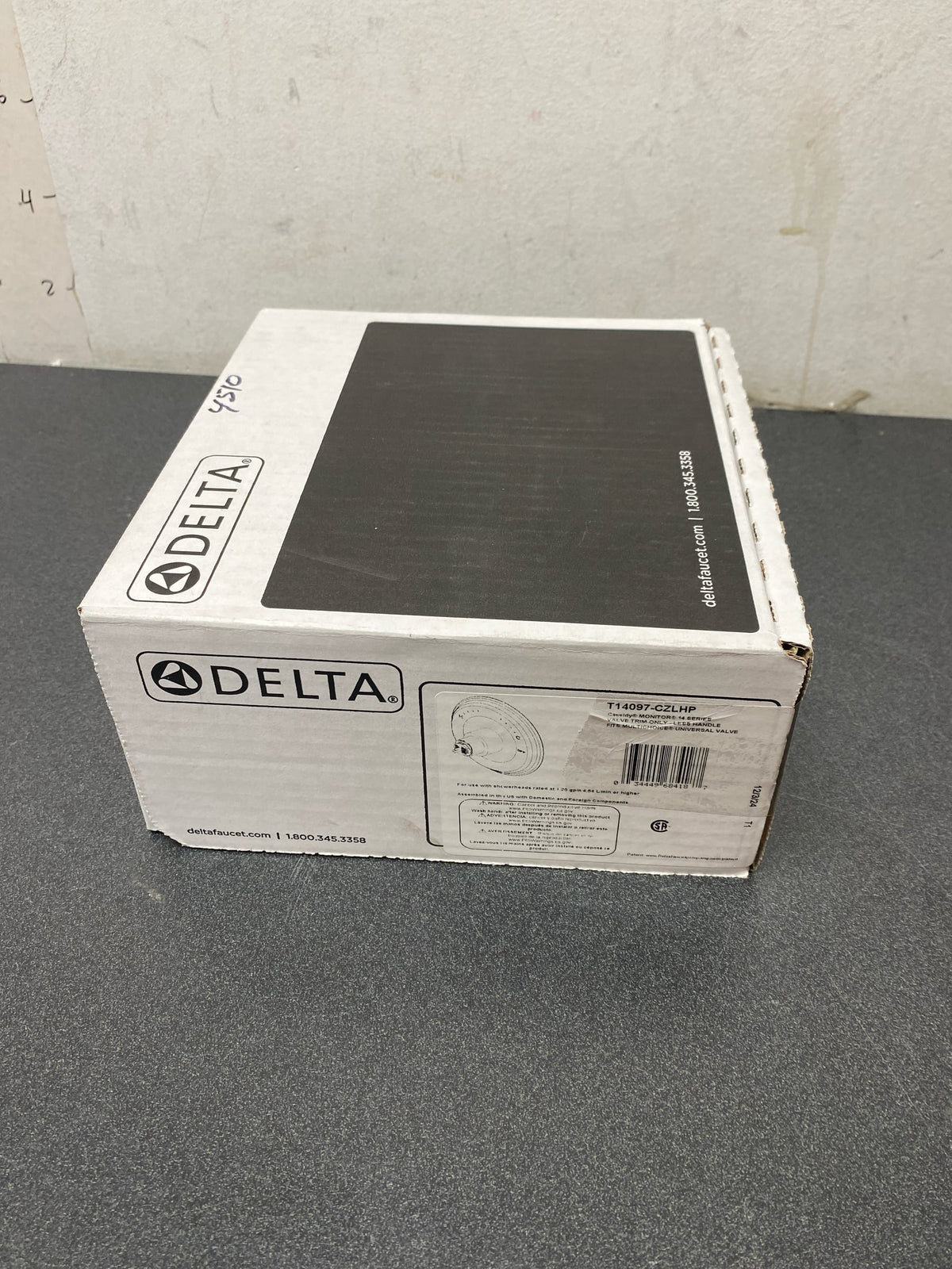 Delta T14097-CZLHP Cassidy Monitor 14 Series Single Function Pressure Balanced Valve Trim Only - Less Handles and Rough In - Champagne Bronze