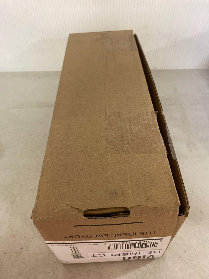 VIGO Bathroom Sink Pop-Up Drain with Overflow in Brushed Nickel-VG16002BN