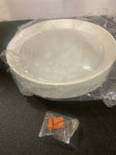 Nuvo Lighting 62/1695 Selene 14" Wide Flush Mount Drum Ceiling Fixture - White