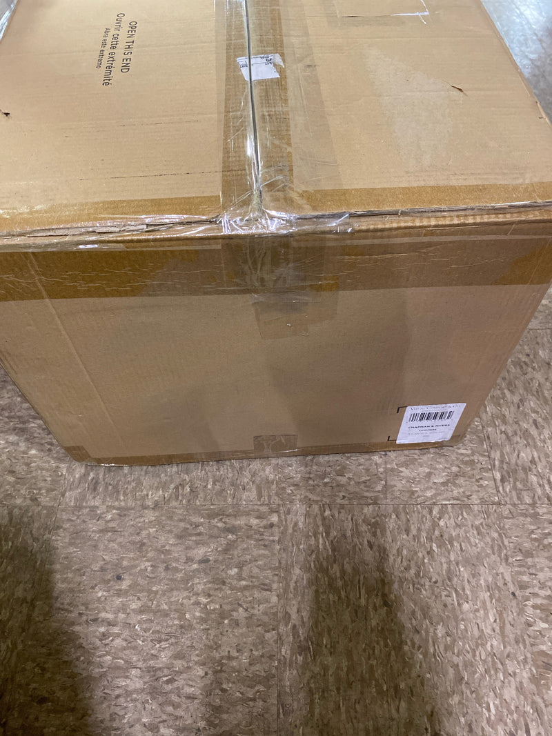 Feiss Generation Lighting-Atlantic from Chapman & Myers-One Light Pendant-18 Inch Wide by 17.63 Inch Tall-Burnished Brass Finish